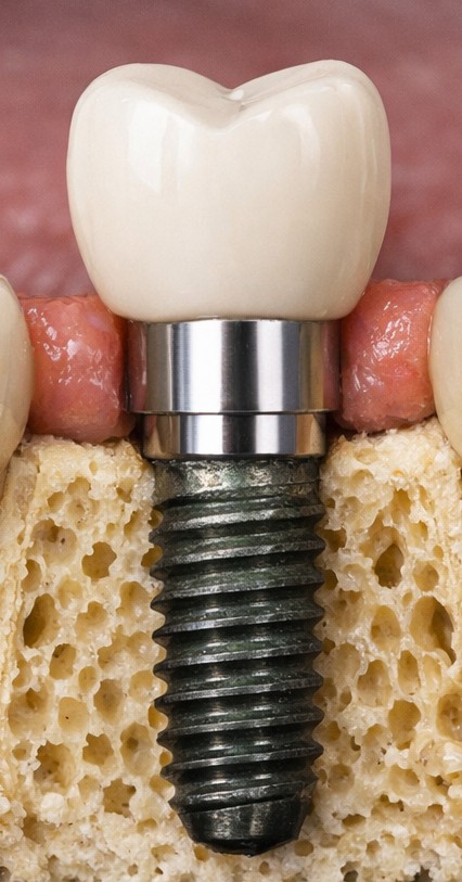 Результат імплантації зубів у Луцьку — реальне фото